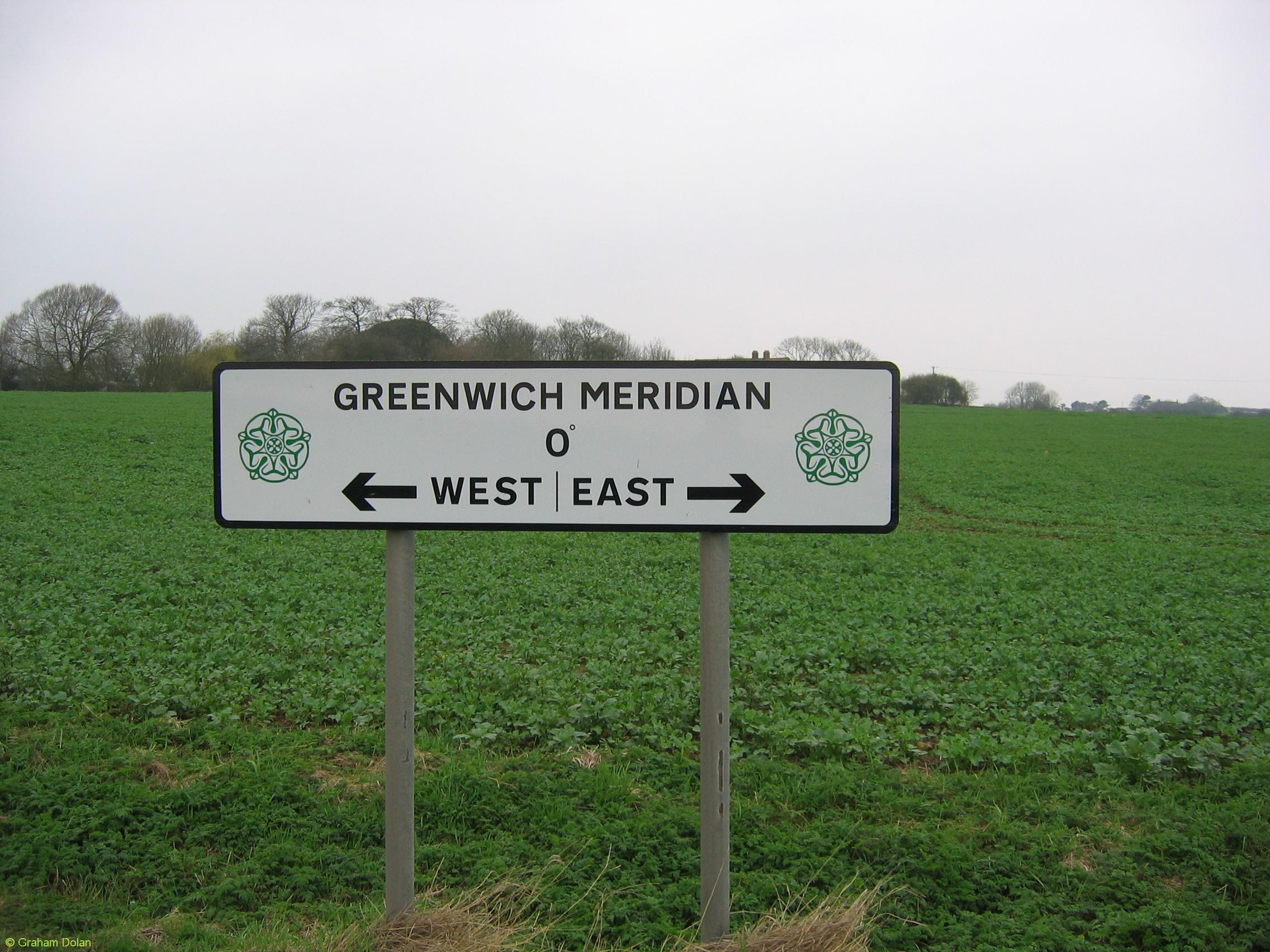 Greenwich Meridian Marker; England; East Yorkshire; Withernsea